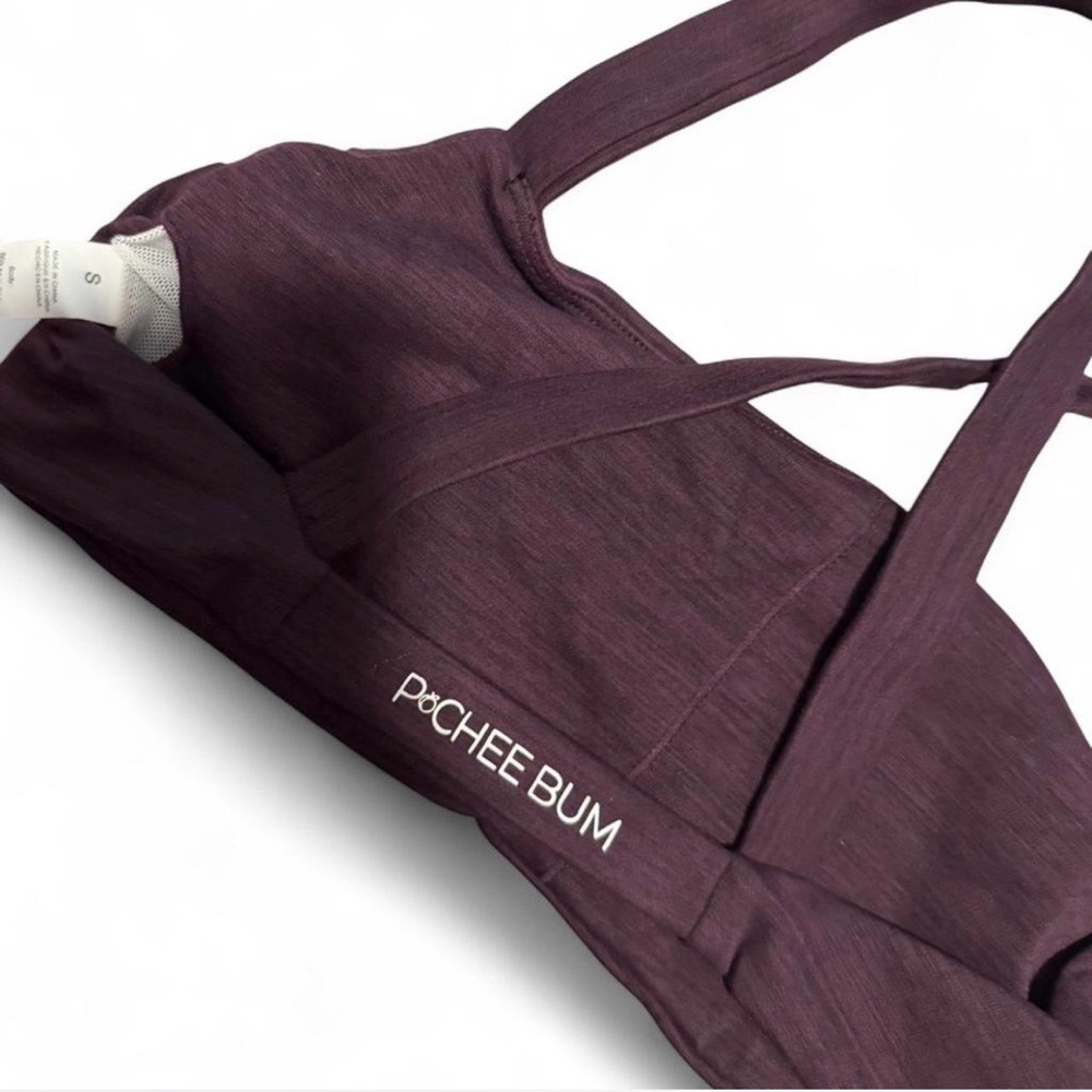 Pochee Bum Women's Plum Sports Bra